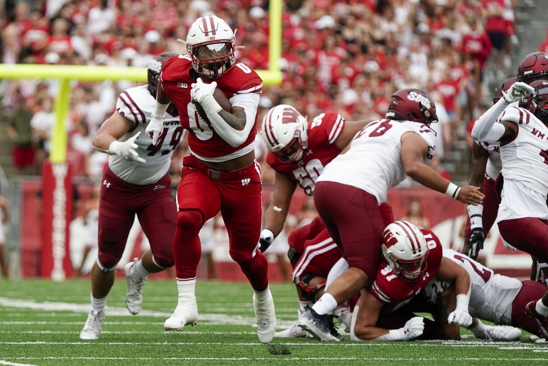 New Mexico St Wisconsin Football